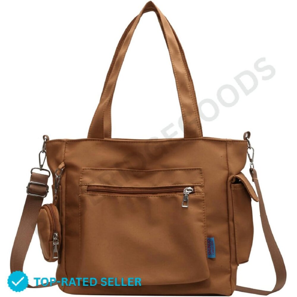 Brand New Extolove Tote Tan Jean Bag Stylish
